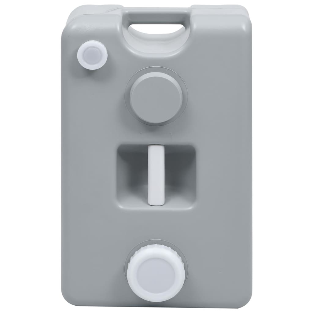 Wheeled Water Tank for Camping 25 L Grey 19 Wheeled Water Tank for Camping 25 L Grey